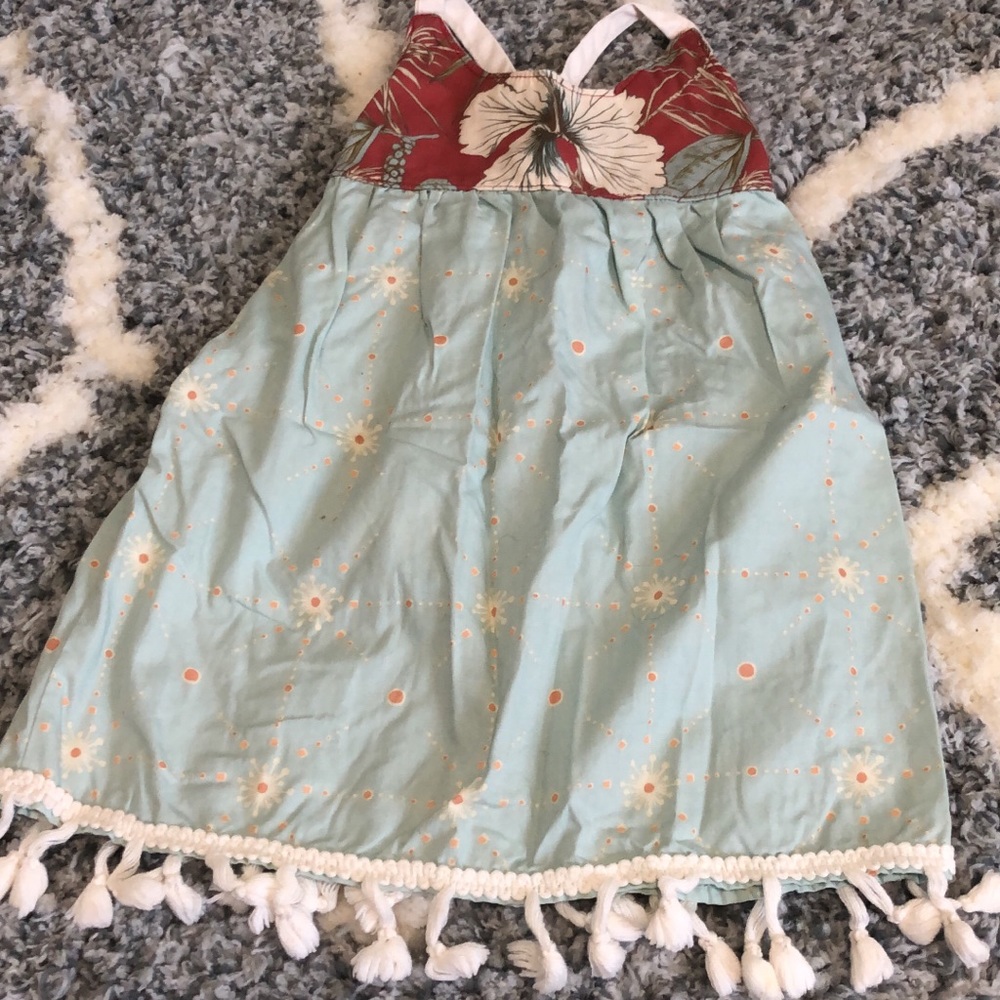 Boutique Hawaiian beach summer baby girl dress